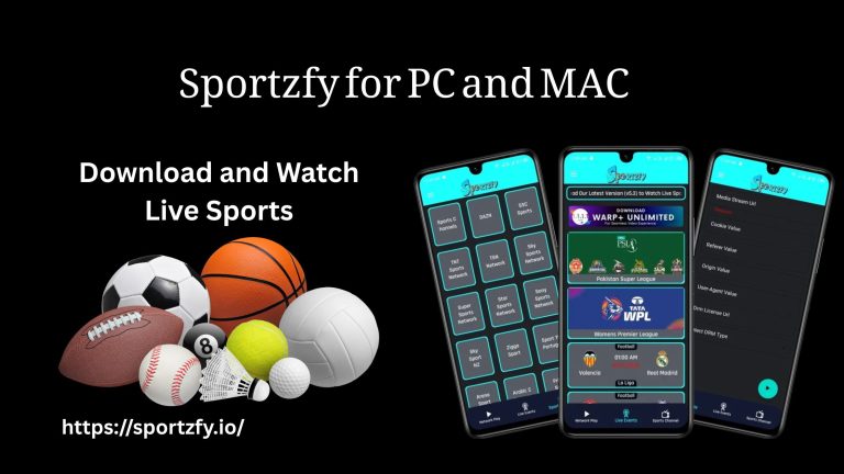Sportzfy for PC